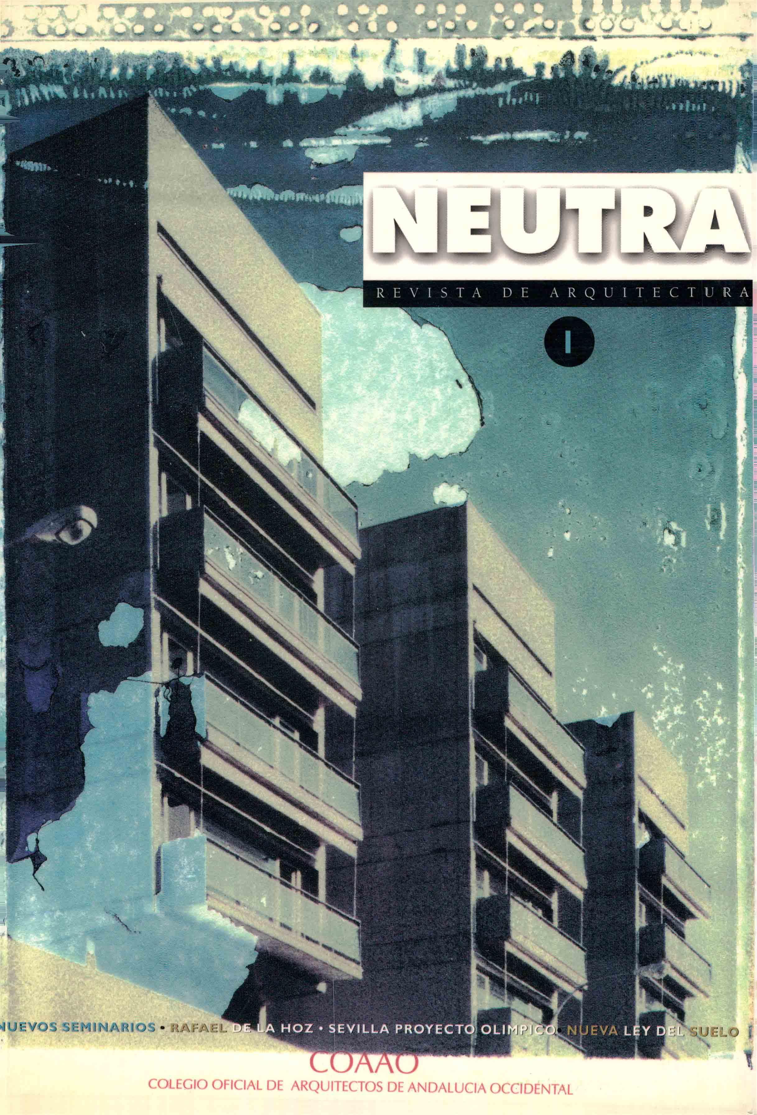 					Ver Núm. 1 (1997): Revista NEUTRA
				