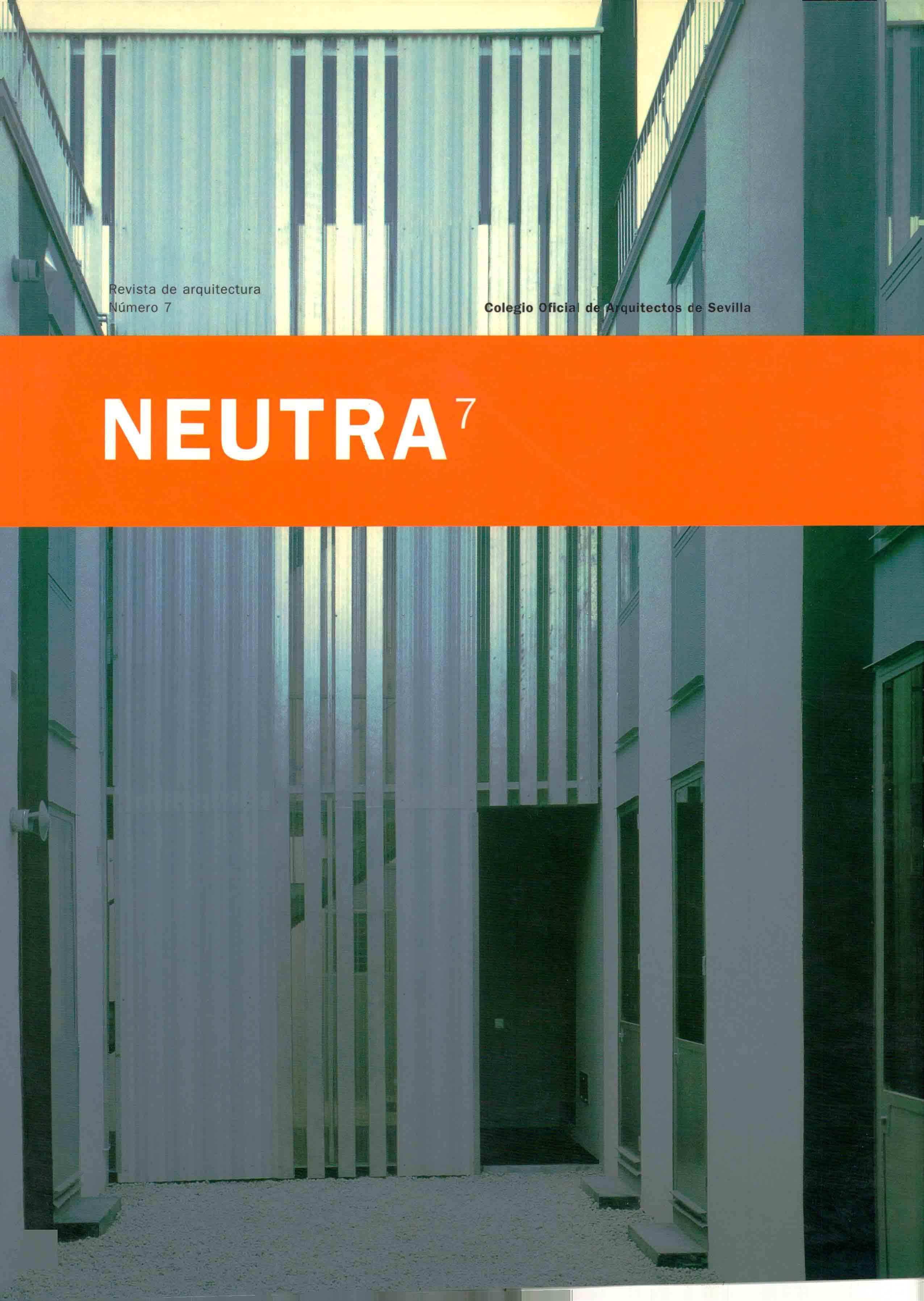 					Ver Núm. 7 (2002): Revista NEUTRA
				